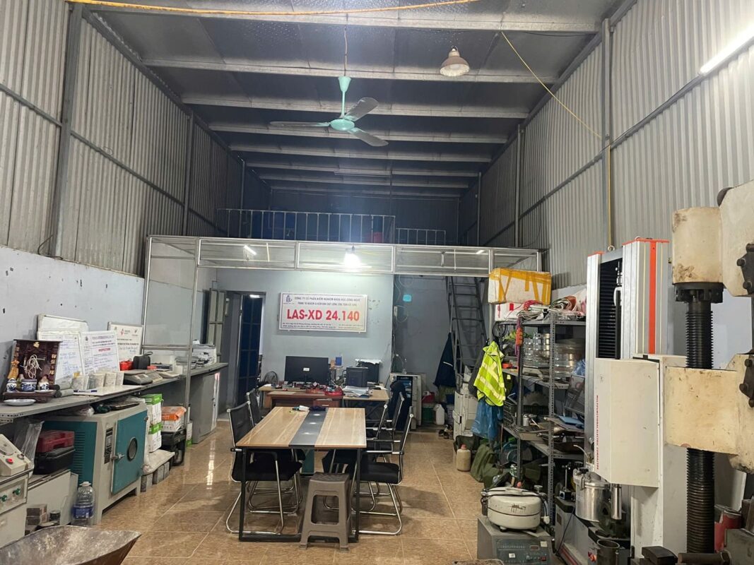 Thí nghiệm vật liệu xây dựng